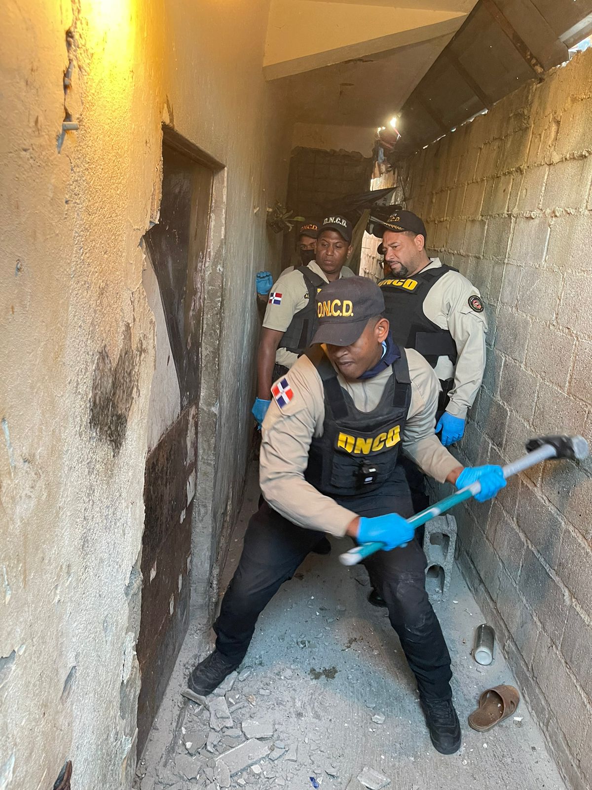 DNCD arrebata al micrográfico 146 mil gramos de drogas en ultimas horas en labores de combates en las calles