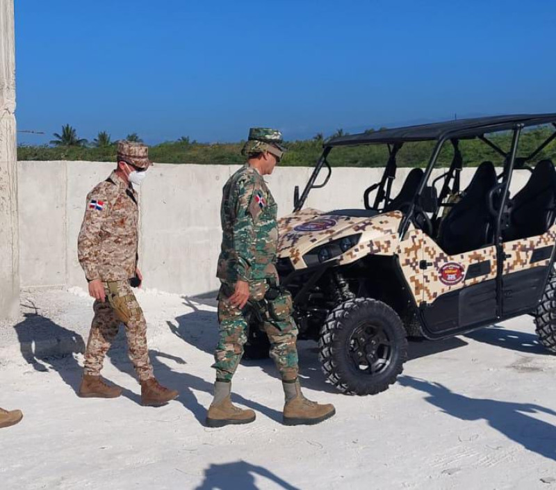 Díaz Morfa supervisa zona fronteriza tras fuga de presos en Haití