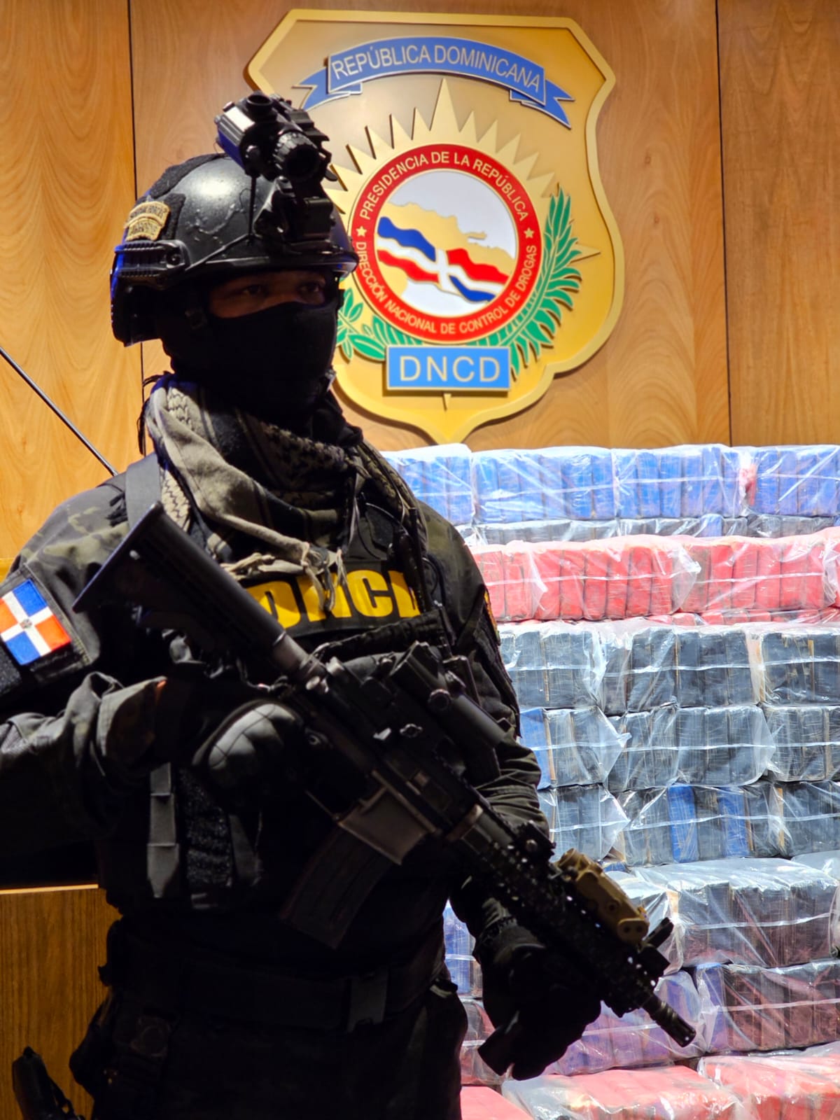 Efectivos de la DNCD ocuparon al rededor de una tonelada de Cocaina