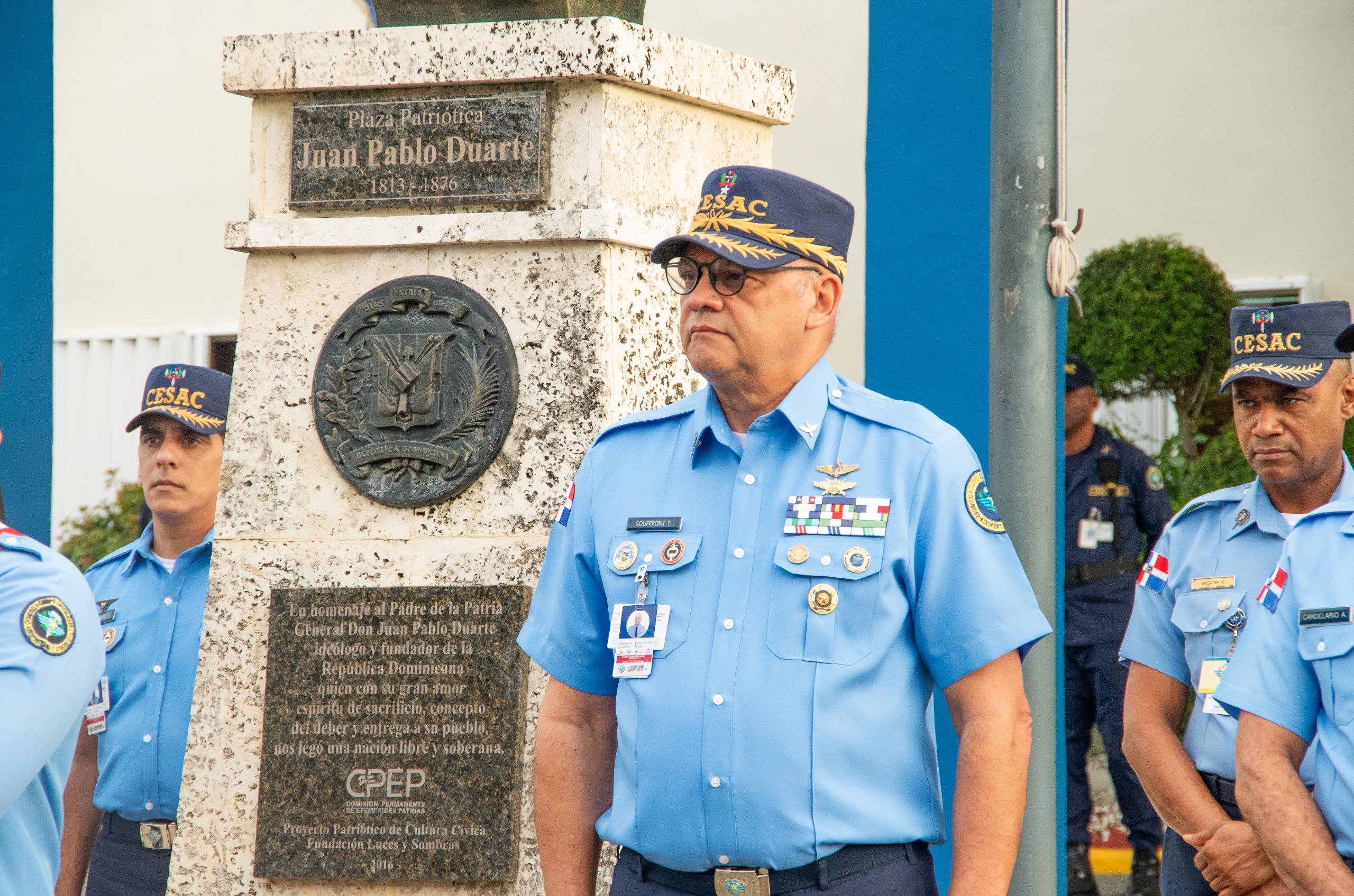 General Souffron Tamayo recibe la XXXVI Promoción AVSEC del CESAC