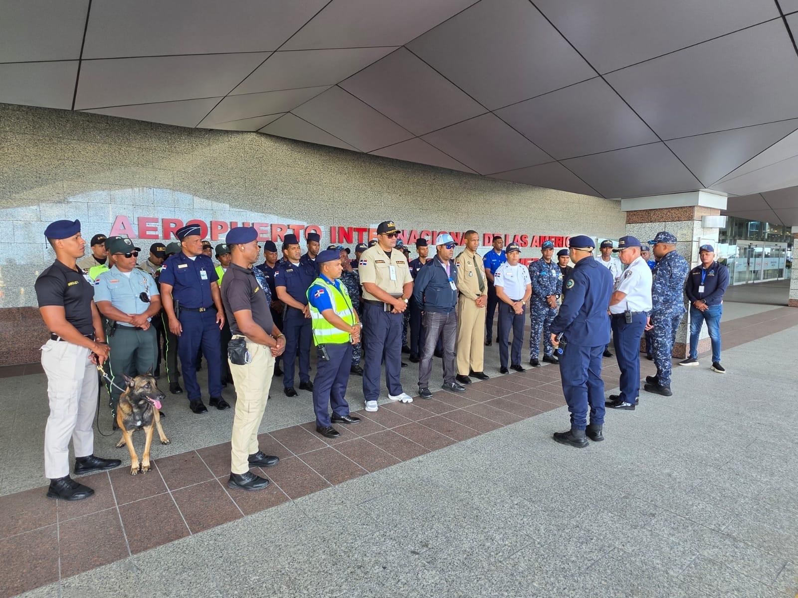  Efectivos del CESAC se integran al patrullaje mixto en aumento de la prevención durante la Semana Santa en todos los aeropuertos  